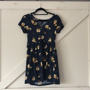 Floral cotton dress